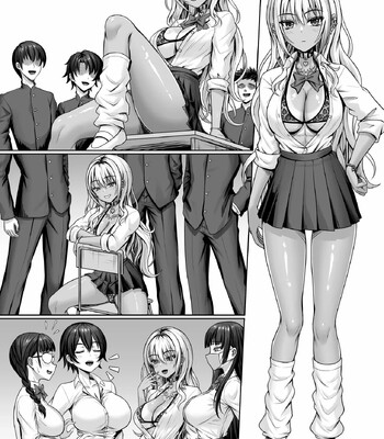 Class no Kuro Gal to Pakopako | Fucking With the Class’s Dark-Skinned Gyaru comic porn sex 46