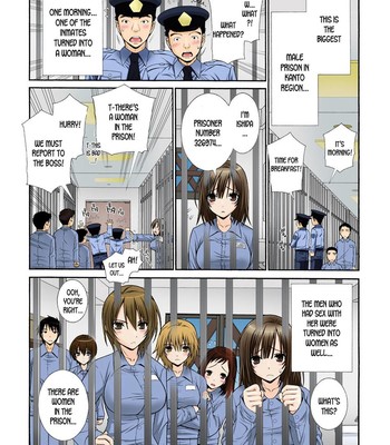 Nyotaika Prison ~ Totsuzen Onna ni natta 90% no Shuujin tachi ~ (1) + (2) comic porn sex 33