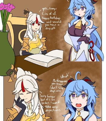 Porn Comics - Ganyu’s Birthday
