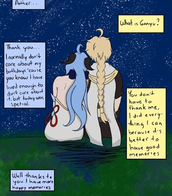 Ganyu’s Birthday comic porn sex 5
