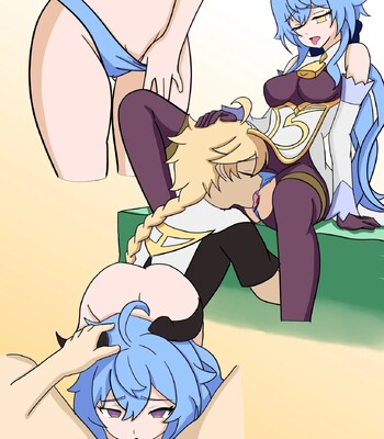 Ganyu’s Birthday comic porn sex 9