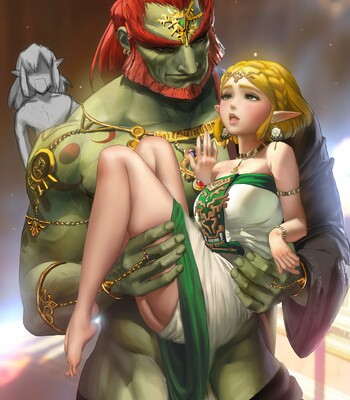 Ganondorf, Zelda and Link | Futa Ver. + Extras comic porn sex 15