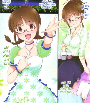 My wife is an idol – akizuki ritsuko chapter (the idolm@ster)  {doujin-moe.us} comic porn sex 2