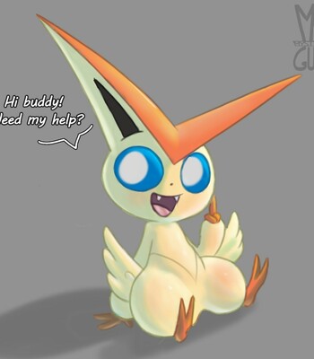 Porn Comics - Victini helping out
