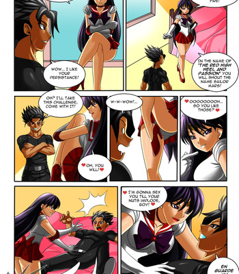 Rei X RaiFire – Heel Punish (Sailor Moon) comic porn thumbnail 001