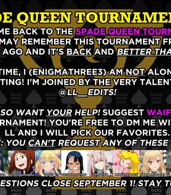 Porn Comics - Spade queen tournament #2