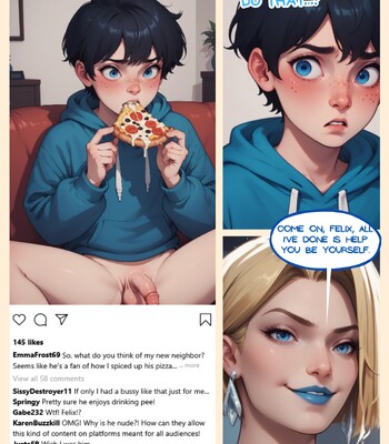 [Semaiana] Pizza delivery [AI Generated] comic porn sex 59