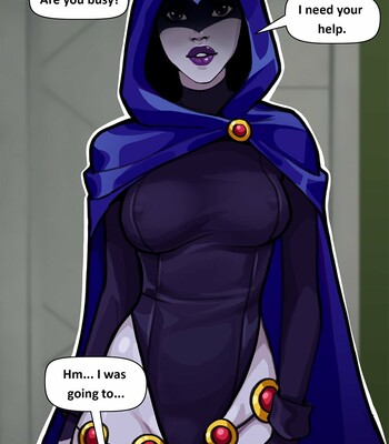 Porn Comics - Raven Gets a Massage