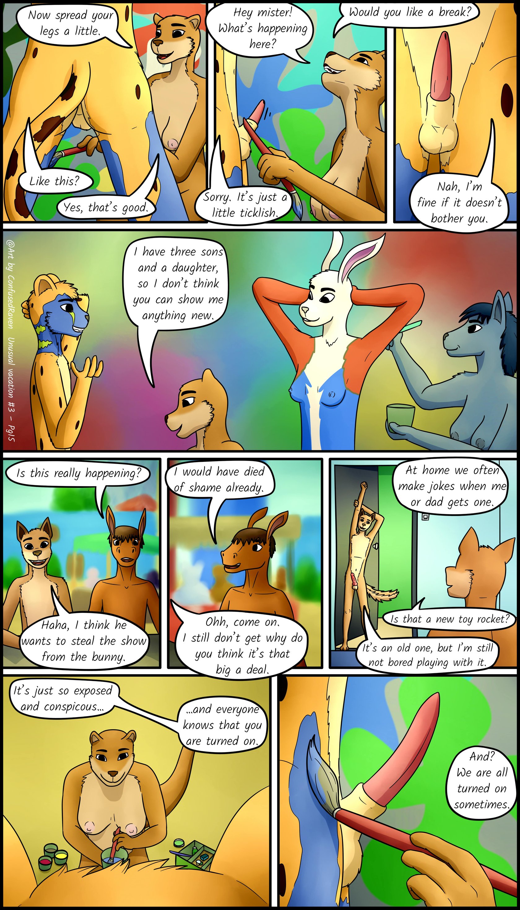 Unusual vacation comic porn sex 64