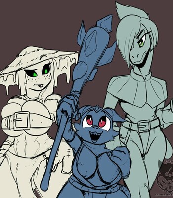 Adventuring trio: A quick Quest! comic porn sex 55