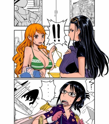 Porn Comics - [Yuriwhale] Robin Nami Medley (One Piece) (Colorized 1-10)