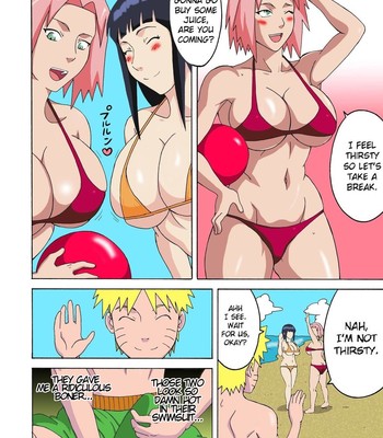 Tsunade’s Obscene Beach (Colorized) comic porn sex 3