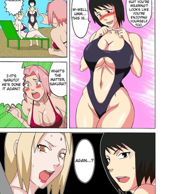 Tsunade’s Obscene Beach (Colorized) comic porn sex 8