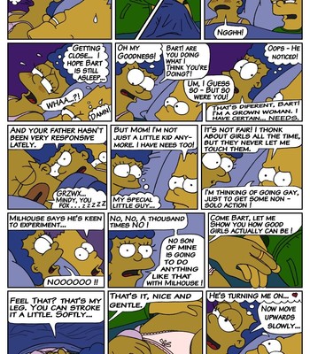 [Jimmy] Mom’s Bed (The Simpsons) [Colorized] comic porn sex 2