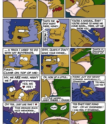 [Jimmy] Mom’s Bed (The Simpsons) [Colorized] comic porn sex 3