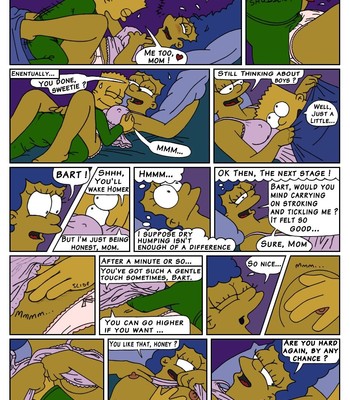 [Jimmy] Mom’s Bed (The Simpsons) [Colorized] comic porn sex 4