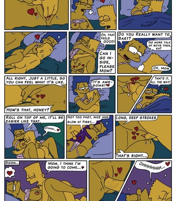 [Jimmy] Mom’s Bed (The Simpsons) [Colorized] comic porn sex 6