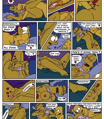 [Jimmy] Mom’s Bed (The Simpsons) [Colorized] comic porn sex 7