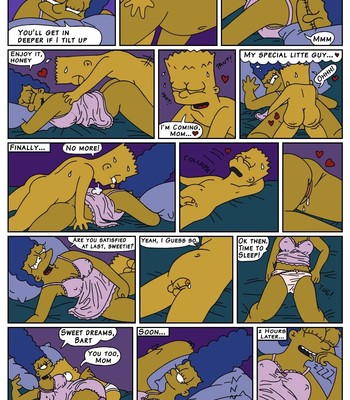 [Jimmy] Mom’s Bed (The Simpsons) [Colorized] comic porn sex 9
