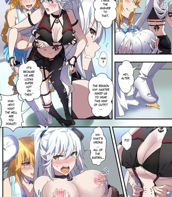 FGO Double Jeanne Possession comic porn sex 3