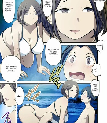Mujintou de Tada Hitasura Kaa-san Part 1 +2 comic porn sex 18