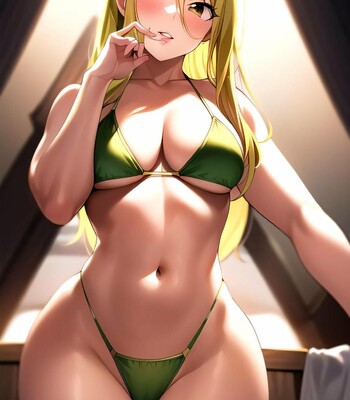 #AIart/Animegirl/Waifu/LucyHeartfilia/Fairy tail comic porn sex 50
