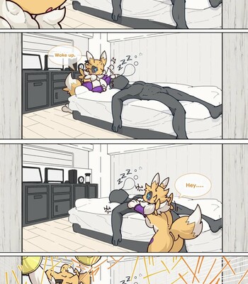 Porn Comics - Renamon’s wake-up call
