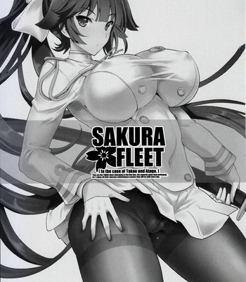 SAKURA FLEET [In the case of Takao and Atago.] comic porn sex 2