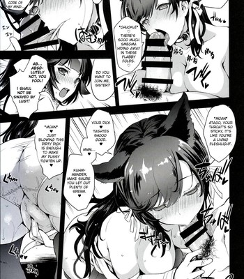 SAKURA FLEET [In the case of Takao and Atago.] comic porn sex 6