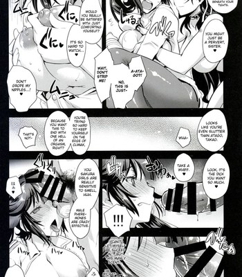 SAKURA FLEET [In the case of Takao and Atago.] comic porn sex 12