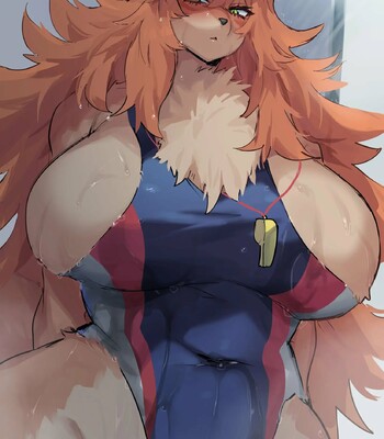 Swimsuit Wolf (By Suurin 2) comic porn thumbnail 001