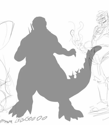 Godzilla fuck all the monsters (Ongoing) comic porn sex 38
