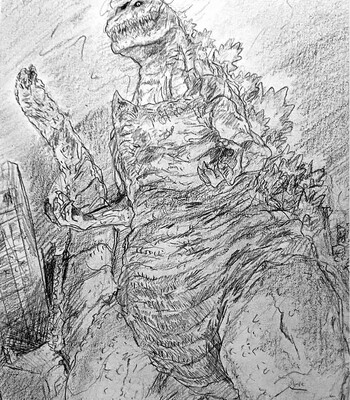 Godzilla fuck all the monsters (Ongoing) comic porn sex 45