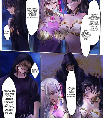 Fate/rewrite ～Rin to Sakura ga Servant-ka Sennou Sareru Hon～ | ~Rin and Sakura Brainwashing Book~ comic porn sex 6