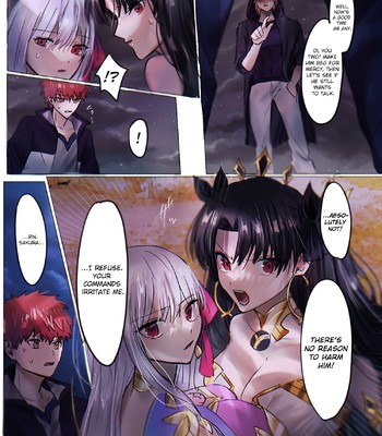 Fate/rewrite ～Rin to Sakura ga Servant-ka Sennou Sareru Hon～ | ~Rin and Sakura Brainwashing Book~ comic porn sex 9
