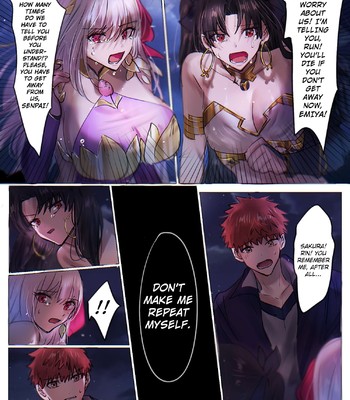 Fate/rewrite ～Rin to Sakura ga Servant-ka Sennou Sareru Hon～ | ~Rin and Sakura Brainwashing Book~ comic porn sex 12