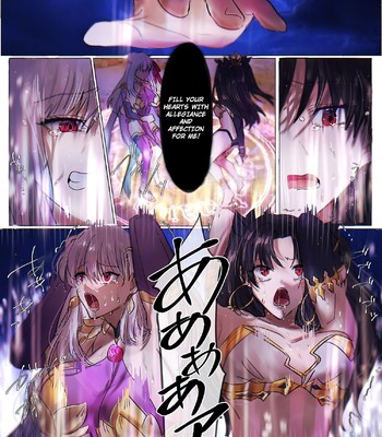 Fate/rewrite ～Rin to Sakura ga Servant-ka Sennou Sareru Hon～ | ~Rin and Sakura Brainwashing Book~ comic porn sex 13