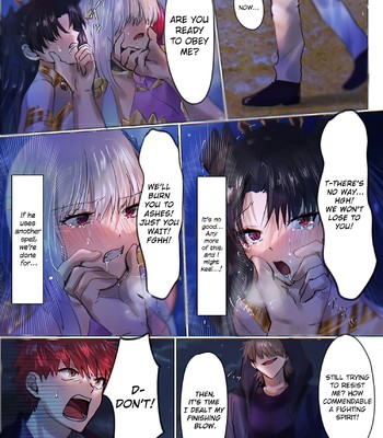 Fate/rewrite ～Rin to Sakura ga Servant-ka Sennou Sareru Hon～ | ~Rin and Sakura Brainwashing Book~ comic porn sex 15