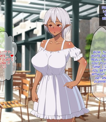 Ryuugakusei wa Kasshoku Bakunyuu Dark Elf! | The Transfer Student Is a Brown-Skinned Dark Elf with Huge Tits! comic porn sex 92