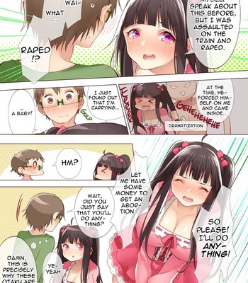 The Princess of an Otaku Group Got Knocked Up by Some Piece of Trash [Decensored] comic porn sex 16