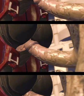 Olympia Vale X Sangheili comic porn sex 2