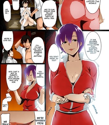Taiiku kyoushi wa netori jouzu | The Gym Teacher Is Skilled at Netori [Colorized] comic porn sex 3
