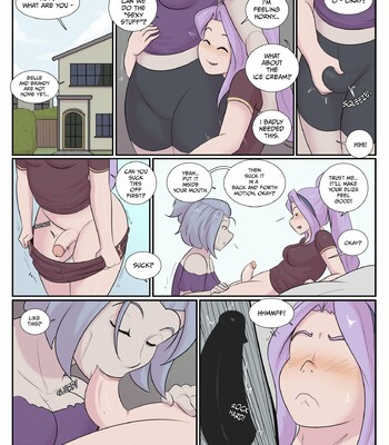 Eliza × Violet comic porn sex 2