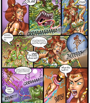 Teela vs Giant Frog comic porn sex 2