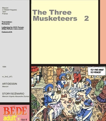 [Mancini] Three Musketeers 02 comic porn thumbnail 001