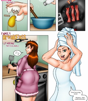Family Breakfast (ongoing) comic porn sex 2