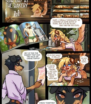 Porn Comics - Slow Day at The Bakery (by Airheart)