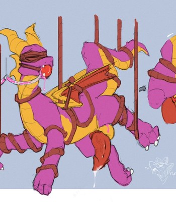 Submissive Spyro comic porn sex 5