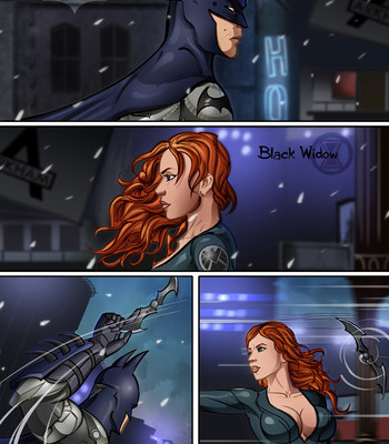 Batman vs Black Widow comic porn thumbnail 001