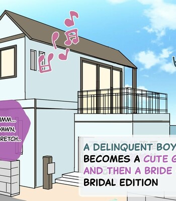 Furyou Shounen ga Mesuochi Shite Kawaii o Yome-san ni naru made ~Hanayome Hen~ | A delinquent boy becomes a cute girl, and then a bride – Bridal edition comic porn sex 7